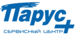 Логотип сервисного центра Парус+